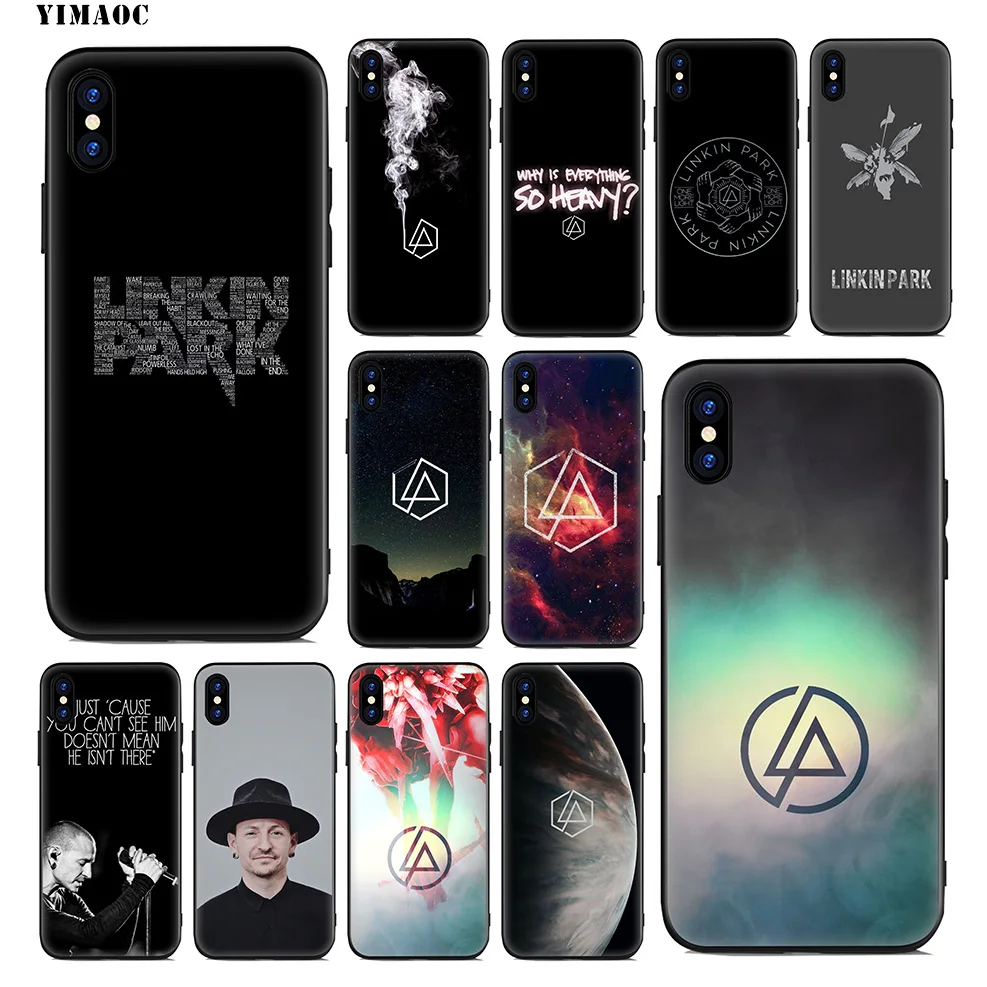 YIMAOC Linkin Park Soft Silicone Case for iPhone 11 Pro Xr Xs Max X or 10 8 7 6 6S Plus 5 5S SE Cover |