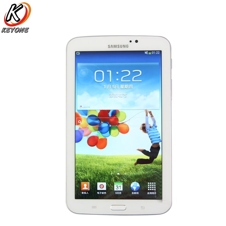 Оригинальный samsung GALAXY Tab 3 7 0 T210 WI FI Tablet PC дюйма 1 GB Оперативная память 8 Встроенная