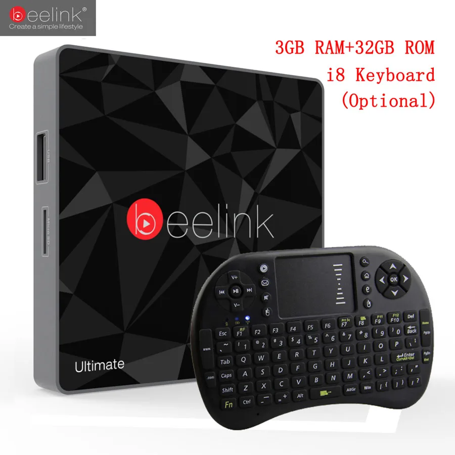 

Beelink GT1 Ultimate TV Box 3G 32G Amlogic S912 Octa Core CPU DDR4 Android Set-Top Boxes 2.4G+5.8G Dual WiFi BT 4.0 Media Player