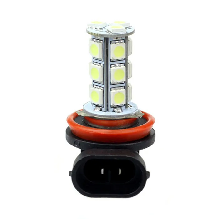 2x H11 H8 18 LED 5050 SMD Car Day Fog Head light Lamp Bulb led White Ma23 Dependable