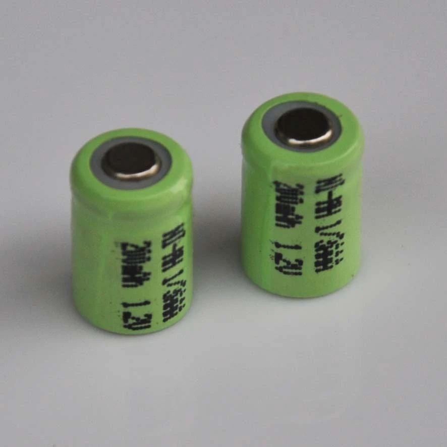 2 10pcs 1 2v 1 3aaa ni mh rechargeable battery 200mah 1 3 aaa nimh cell