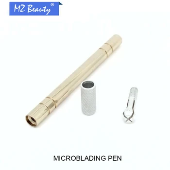 

Alloy Manual tattoo pen eyebrow Gloden microblading pen tebori pen pernament makeup eyebrow machine