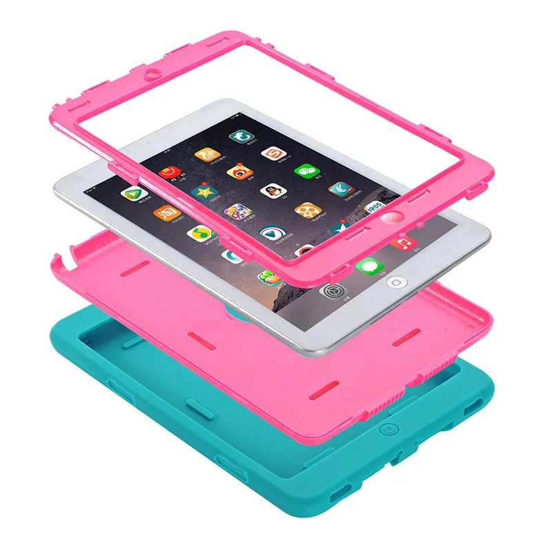 Eco-friendly Baby Safe Case For Apple IPad Mini Case Kids Shockproof TPU PC Tablet Case For IPad Mini 2 Mini 3 Mini 1 Cover (2)