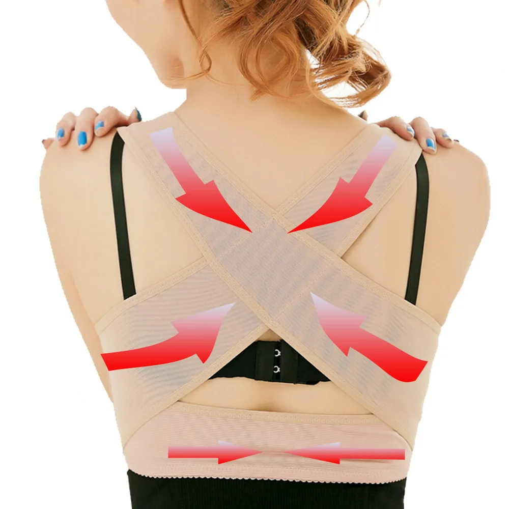 Горбатый женский Корректор осанки для спины, поддерживающий плечо, коррекционный пояс для терапии, забота о здоровье, нижнее белье для тела, корректирующий корсет