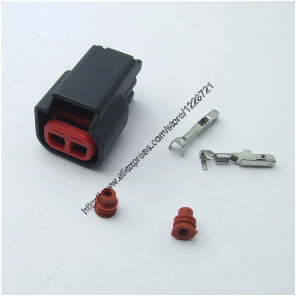 10Kits/Lot 2Pin Waterproof Electrical Ignition Coil Connector Repair