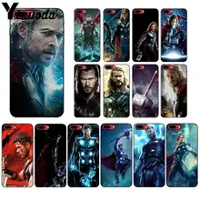Yinuoda Marvel movie thor DIY красивые аксессуары для телефонов, чехол для Apple iPhone 8 7 6 6S Plus X XS MAX 5 5S SE XR