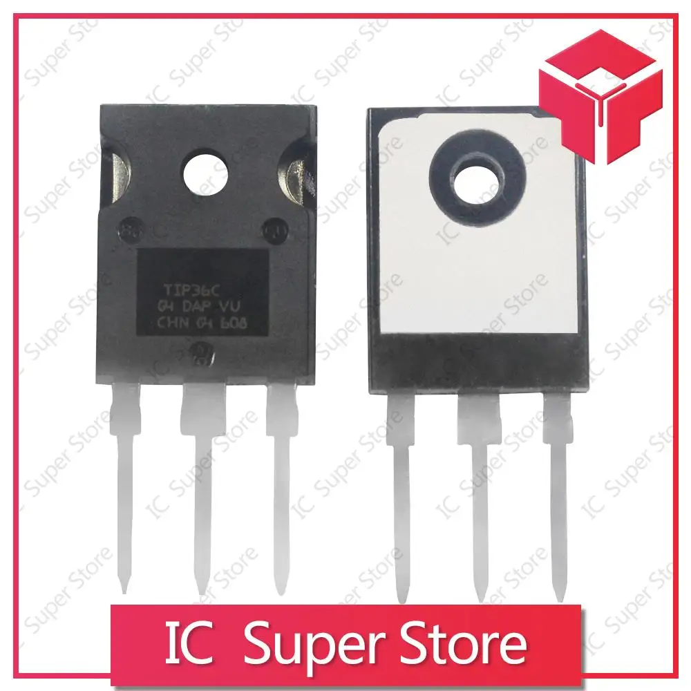 

10pcs/lot TIP36C TIP36 36C 25A 100V TO-247 transistor New adn Original IC