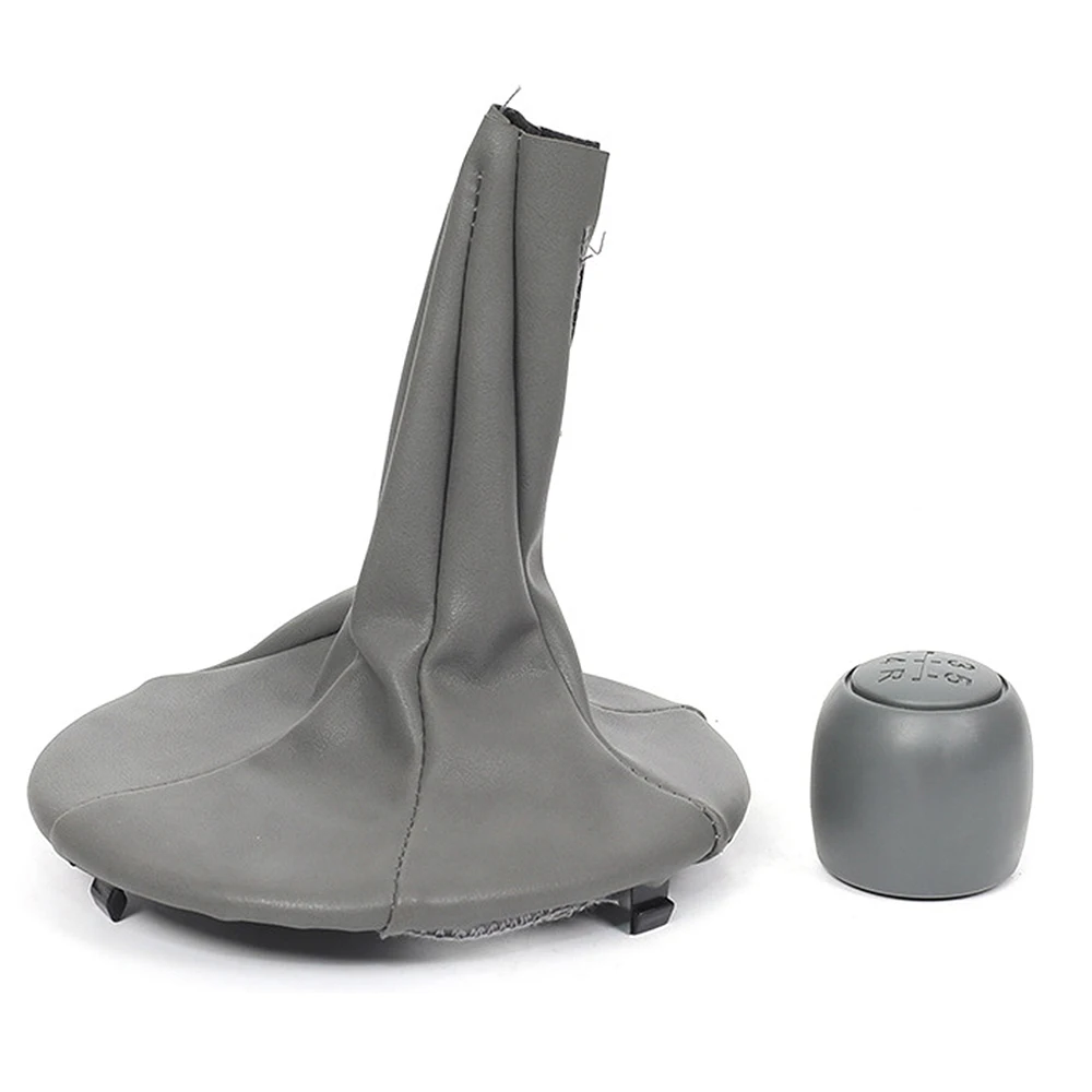 

Car Gear Shift Knob Cover PU Leather Gaiter Practical Dust Proof Car Shifter Knob For FIAT Environmental Protection