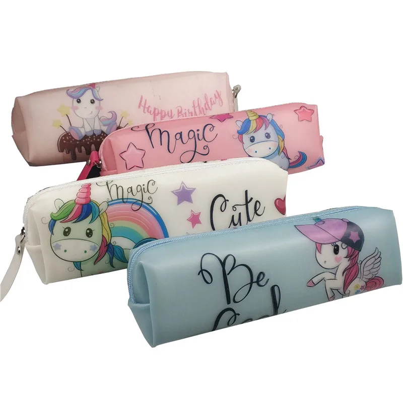 

1 pcs Pony Pencil Case For Girls School Supplies Super Big School Stationery Gift Magic Pencil Box Pencilcase