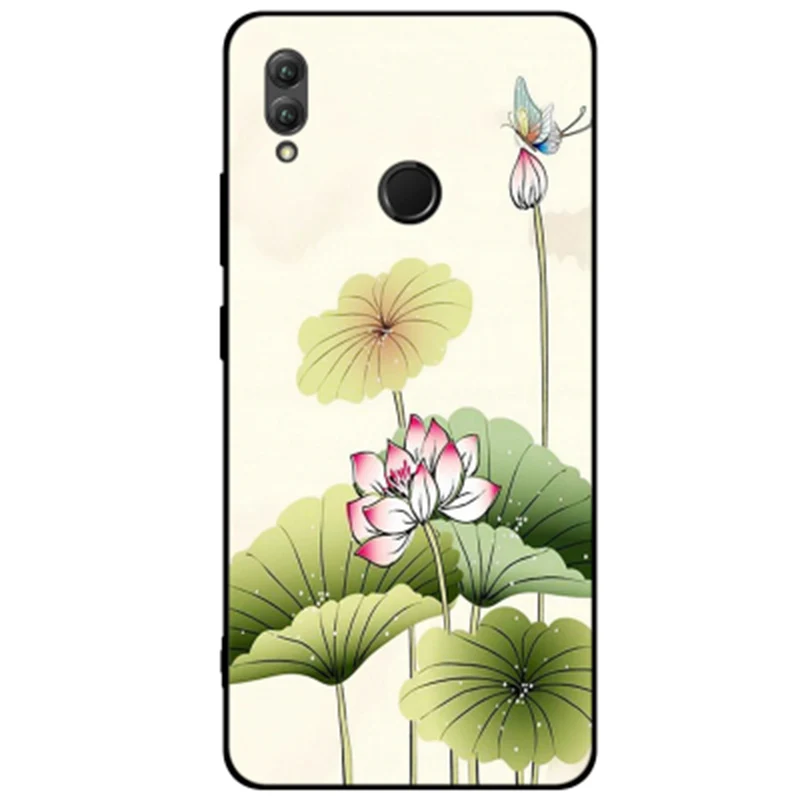 Чехол для Huawei Honor 8X Max мягкий чехол с мультипликационным принтом защитный 8 X fundas