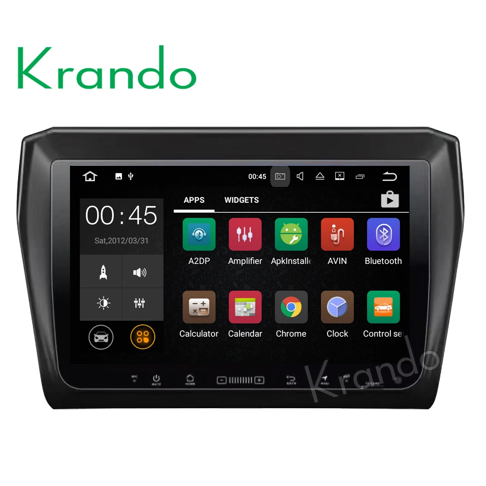 Krando 8 &quotAndroid 7 1 Автомобильная навигационная и мультимедийная система для Suzuki Swift