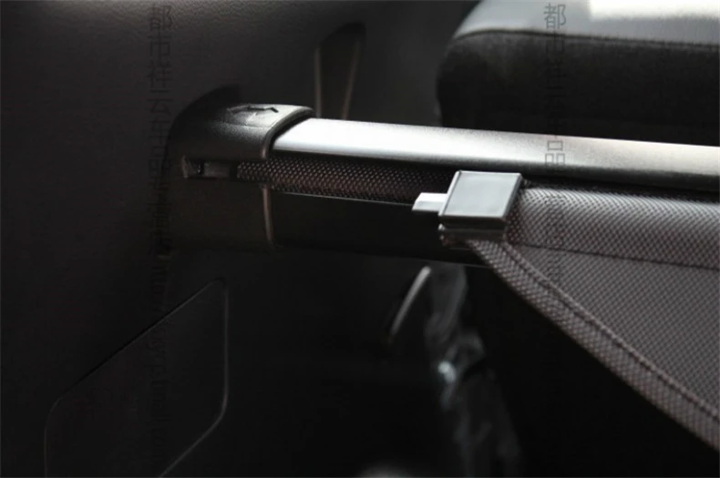 Высококачественный задний багажник безопасности экран конфиденциальности щит грузовой Чехол для hyundai Santa Fe 2007 2008 2009 2010(черный бежевый