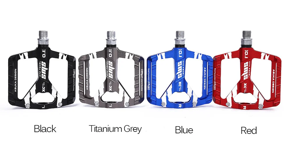 SHANMASHI Paired DU Bearing Outdoor Cycling Road Mountain Bicycle Pedal
