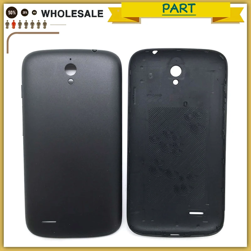 Новый задний G610 Корпус чехол для huawei C8815 Батарея задняя крышка дверь с Мощность