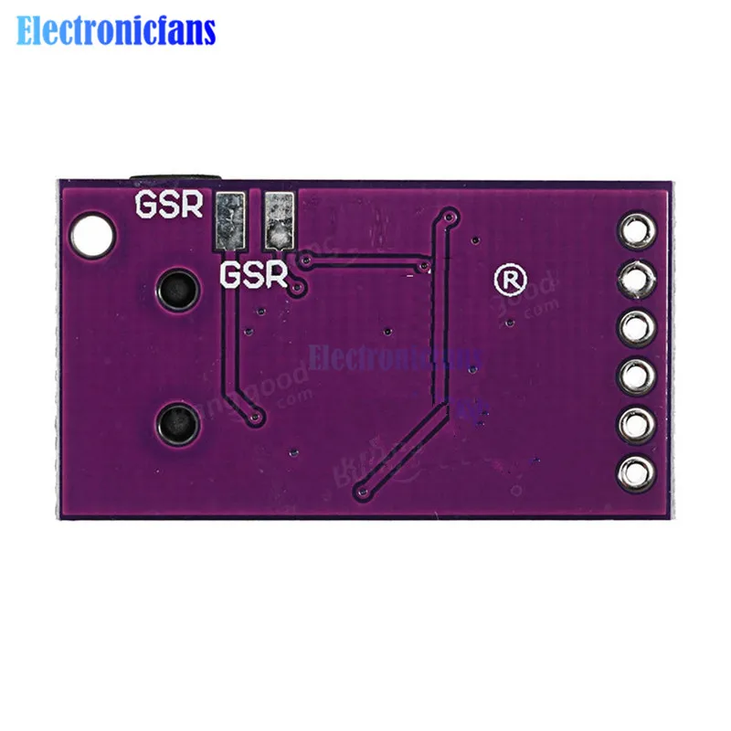 CJMCU-6701 GSR датчик кожи аналоговый SPI серийный EDA 3,3 V/5 V для Arduino