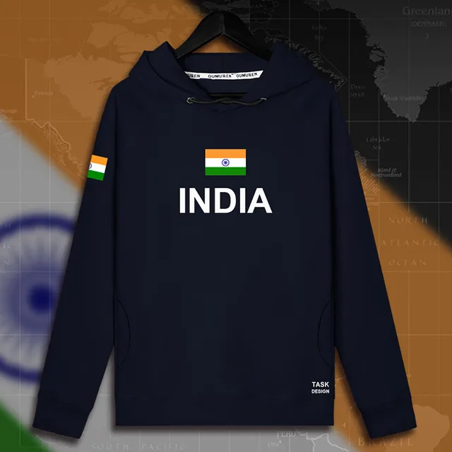 Republic of India IND Indian mens hoodie pullovers hoodies men