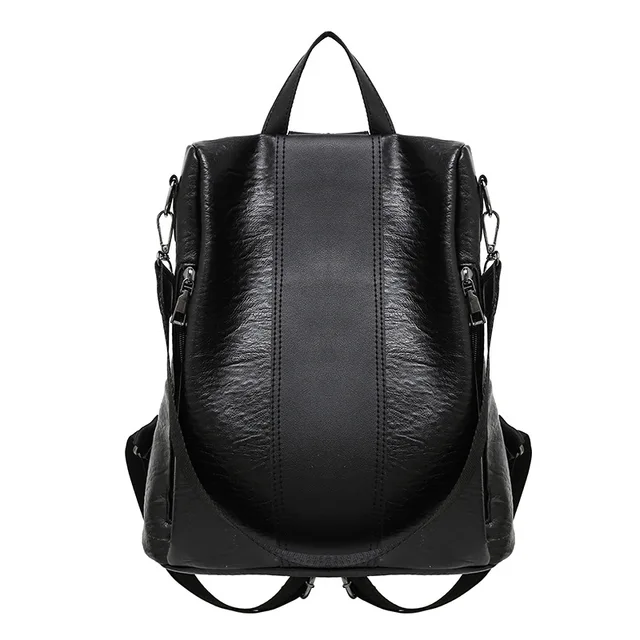 New Women PU Leather Backpack Ipad Tablet Top Handle Shoulder Bag for Girls Female Work Office ...