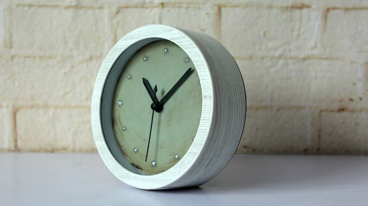 3D стереоскопический металла ногти home decor reloj despertador аль-Фаджр часы Кварцевые Цифровой Автомобильный часы Ретро часы круглые