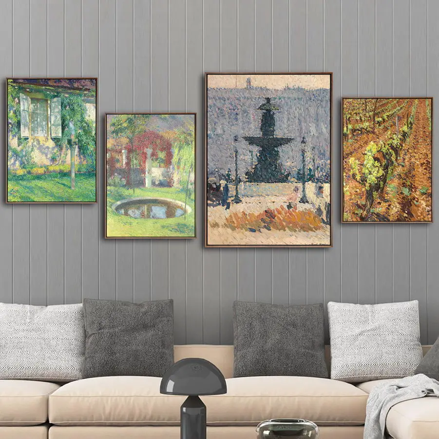 

Home Decoration Print Canvas Art Wall Pictures Poster Canvas Printings Paintings French Henri Martin