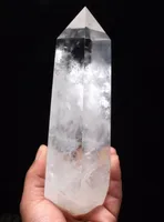 Large Clear Lemurian Seed Quartz Natural Point Cluster Crystal Rough Healing 2