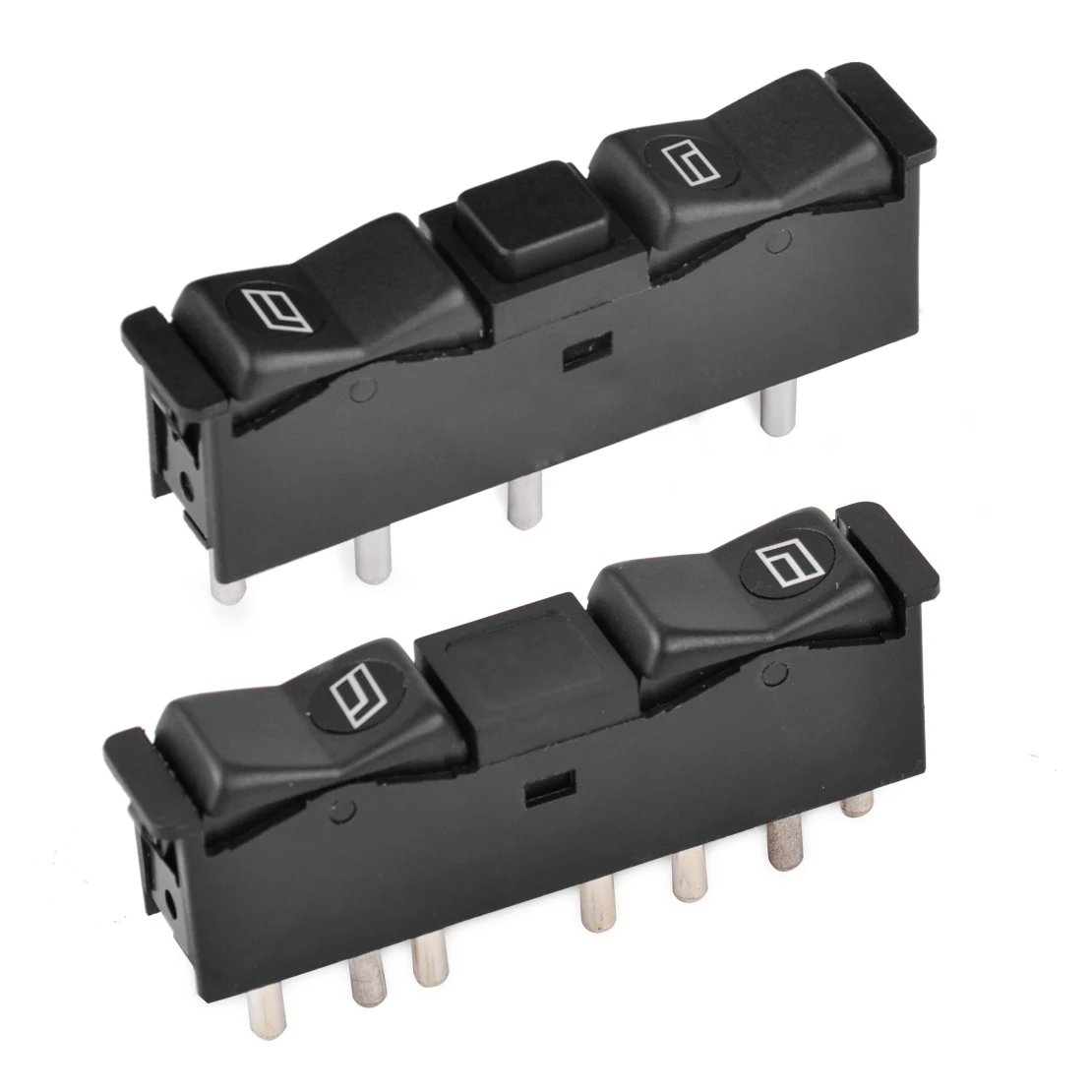

beler 2Pcs Door Electric Power Window Switch for Mercedes Benz W123 300D 240D W201 W126 380SEL C126 500SEC 0008208210 0008208110