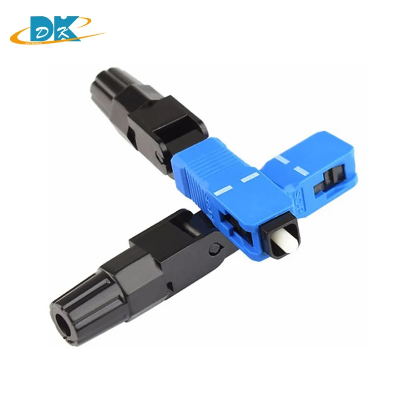 

50PCS FTTH SC/UPC Fiber Optic cold Fast Connector single-mode SC/UPC quick connector SC UPC Connector