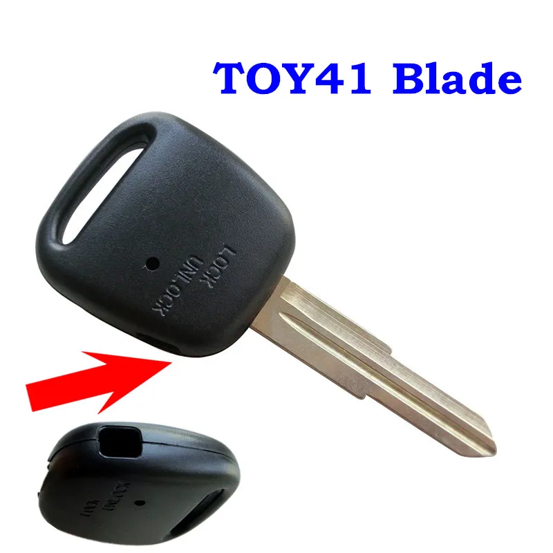 1 Боковая кнопка дистанционного ключа оболочки для TOYOTA Carina Estima Harrier Previa Corolla Celica