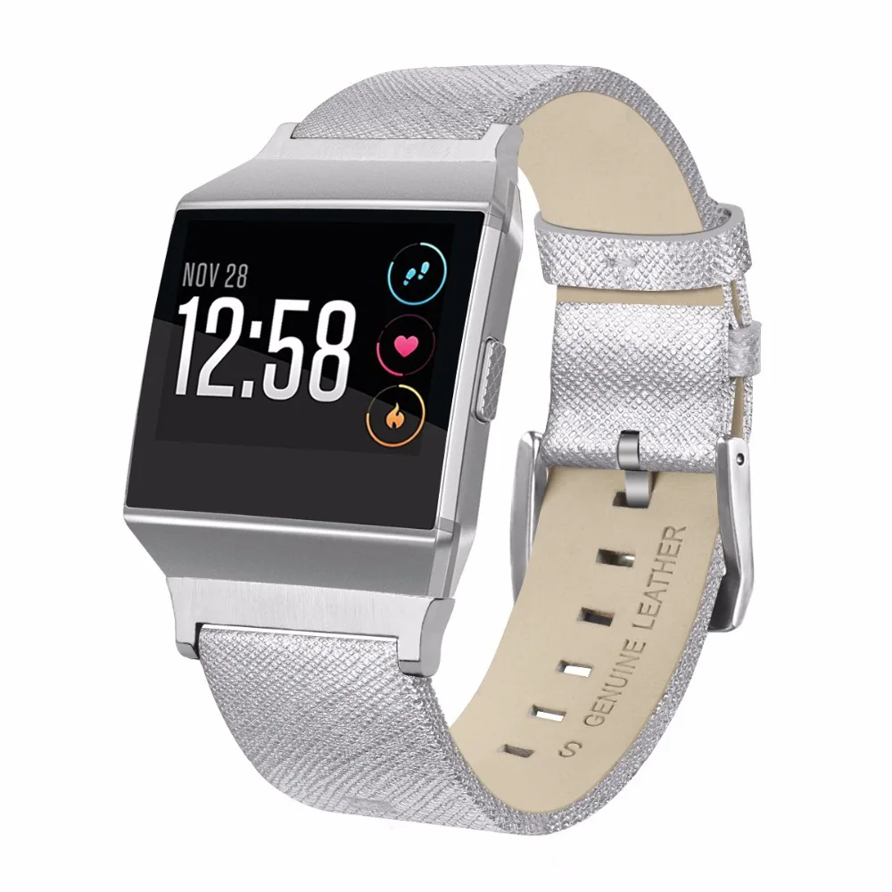 Кожаный ремешок для fitbit ионной замена Браслет наручные часы SmartWatch|leather strap band|strap