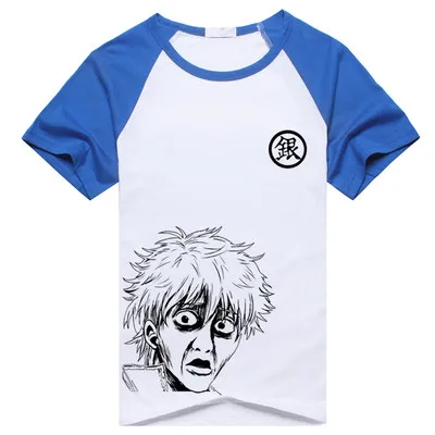 Gintama Sakata Gintoki Funny Face T-Shirts