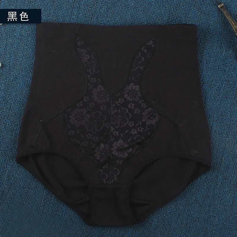  2Pcs/lot Plus Size 5XL high waist women underwear abdomen pants butt-lifting control panties slimmi