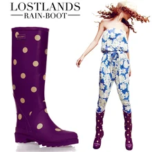 Женские резиновые Сапоги хорошего качества; резиновые сапоги для дождливой погоды; водонепроницаемая обувь; нескользящие женские сапоги для охоты и верховой езды