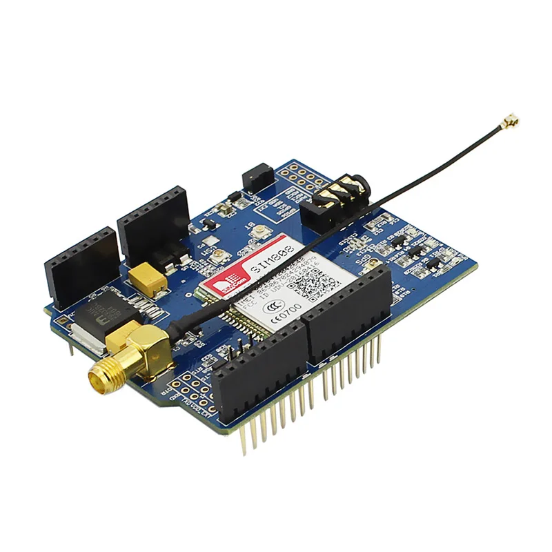 GPRS/GSM плата с антеннами в комплекте для разработки на Adruino и Raspberry Pi