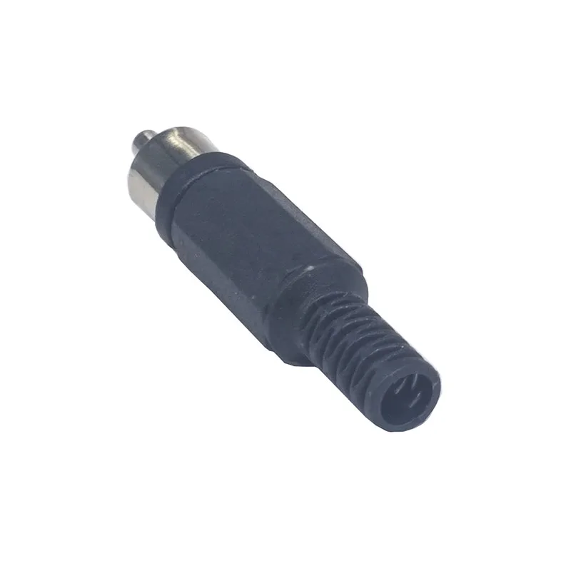10 шт./лот 5 черных и красных RCA пластиковых av разъемов пластиковый корпус стерео