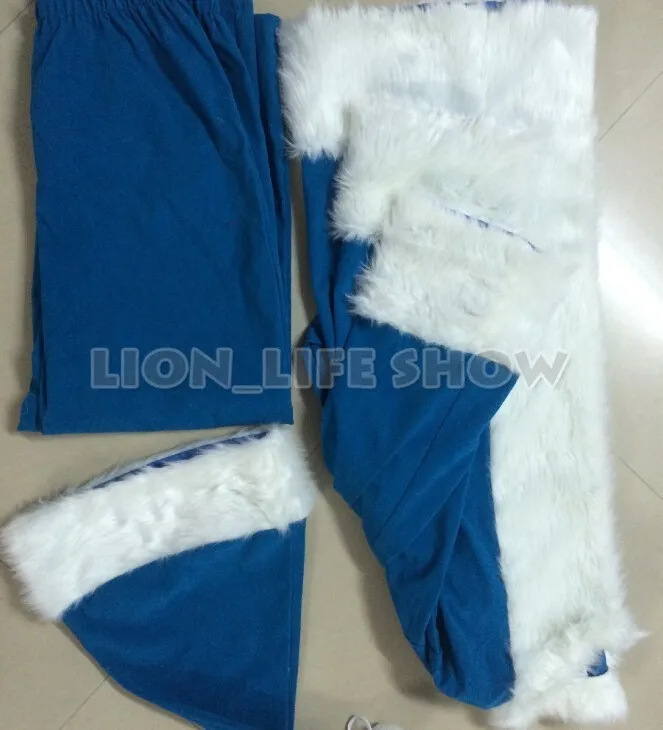 Cosplay&ware Red Blue Christmas Costumes Santa Claus 4 Size 9 Piecesset -Cosplayware Store