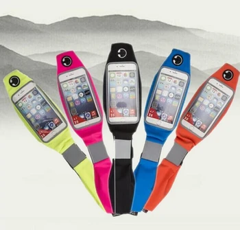 

50PCS Sports Waist Bag Running Bicycling Use Multifunction Bag For Cellphone Cards Earphone Storage Waterproof Outdoor
