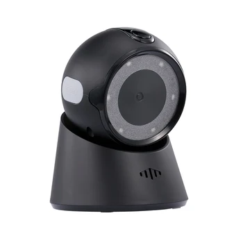 

Wired Barcode Scanner USB Versatile Scanning Barcode Scanner Hands-free Scan QR Code 1D&2D Code Reader for Supermarkets/Stores