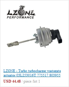 LZONE-турбокомпрессор электронный привод 4011188A 03L198716A для VW Passat Scirocco Tiguan Audi A3 2.0TDI 140HP 103KW CBA CBD