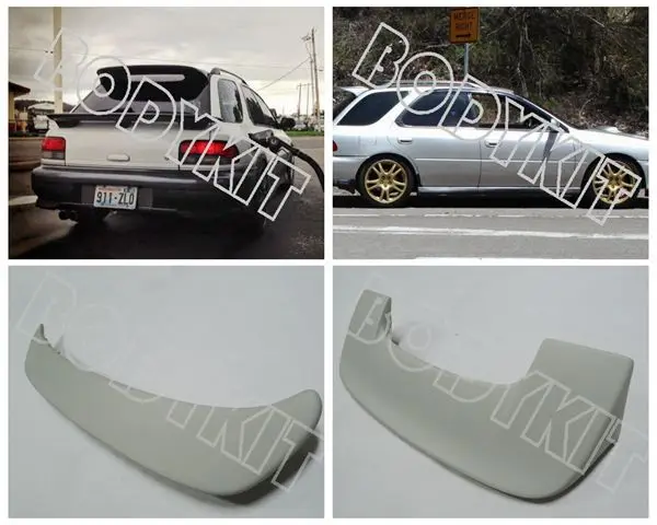 Combo 93 01 Impreza Wagon Gc8 Gf Wrx Sti Rear Wing Hatch Middle Combo 93 01 Impreza Wagon Gc8 Gf Wrx Sti Rear Wing Hatch Middle Spoiler Roof