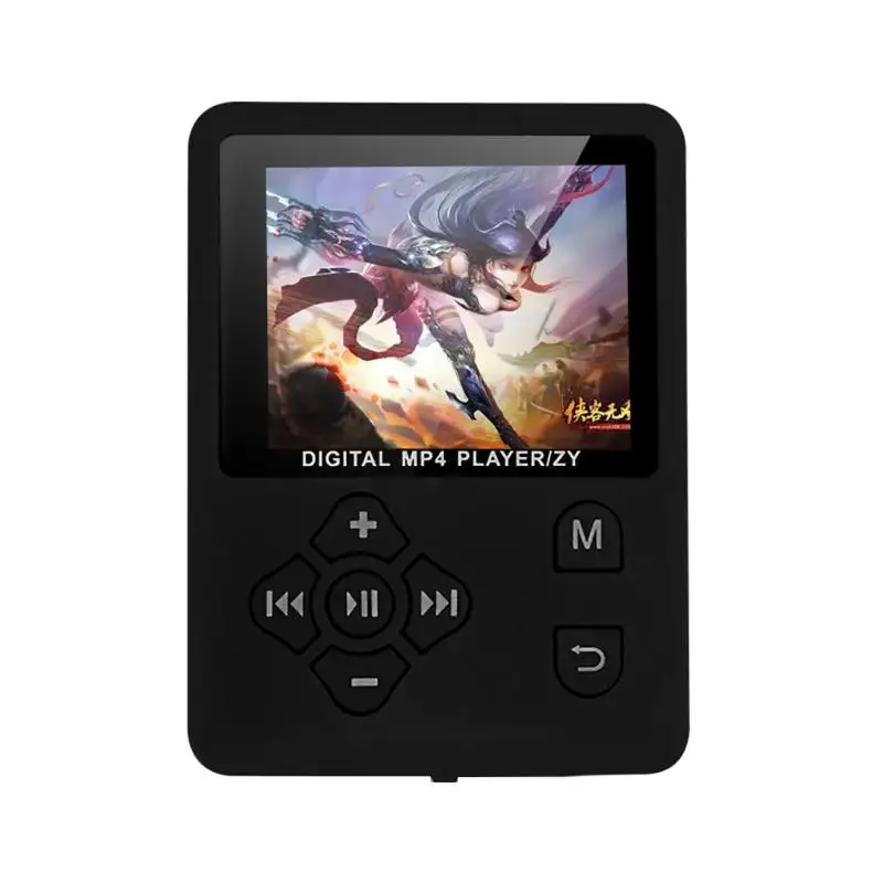 1," ЖК-экран MP3-плеер противоскользящая кнопка управления батарейками с HiFi качество звука музыкальные плееры для tf-карты