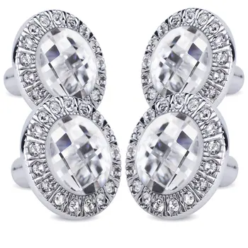 

NFLC-4x handle knob silver diament brilliant for cabinet drawer door