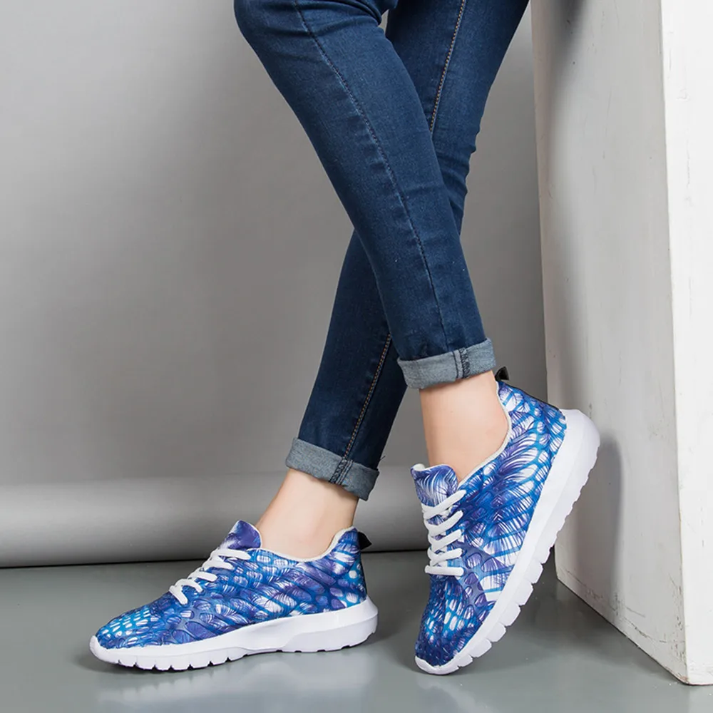 

MUQGEW 2019 Hot Selling Women's Breathable Mesh Shoes Couple Sports Shoes Outdoor Running Sneakers Drop Shipping