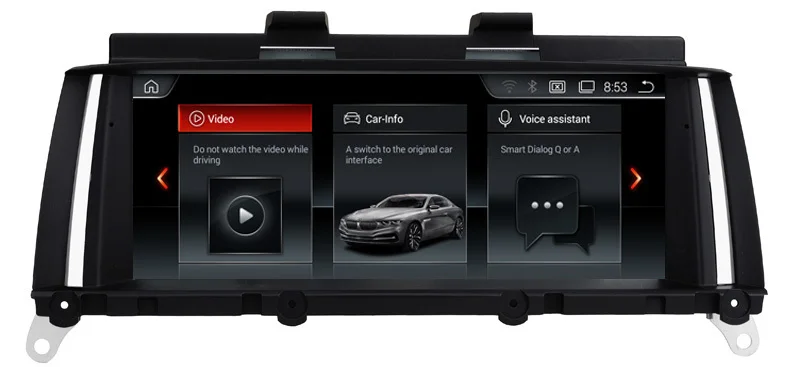 Clearance 1280*480 Quad Core Android 4.4 Car DVD for BMW X3 F25 X4 F26 F2016+ With Bluetooth 16GB Nand Flash Wifi Mirror Link Free Map GPS 1