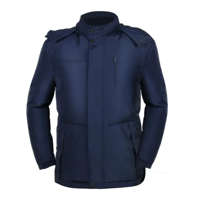 Cold Winter Detachable Electric Heated Hooded Cold Weather Rechargeable