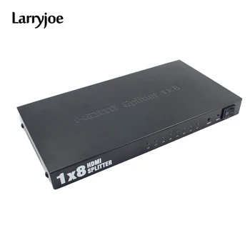

Larryjoe 1080P 1x8 HDMI Splitter Amplifier HDMI Switch Switcher 1 in 2 Out Converter Adapter for HDTV