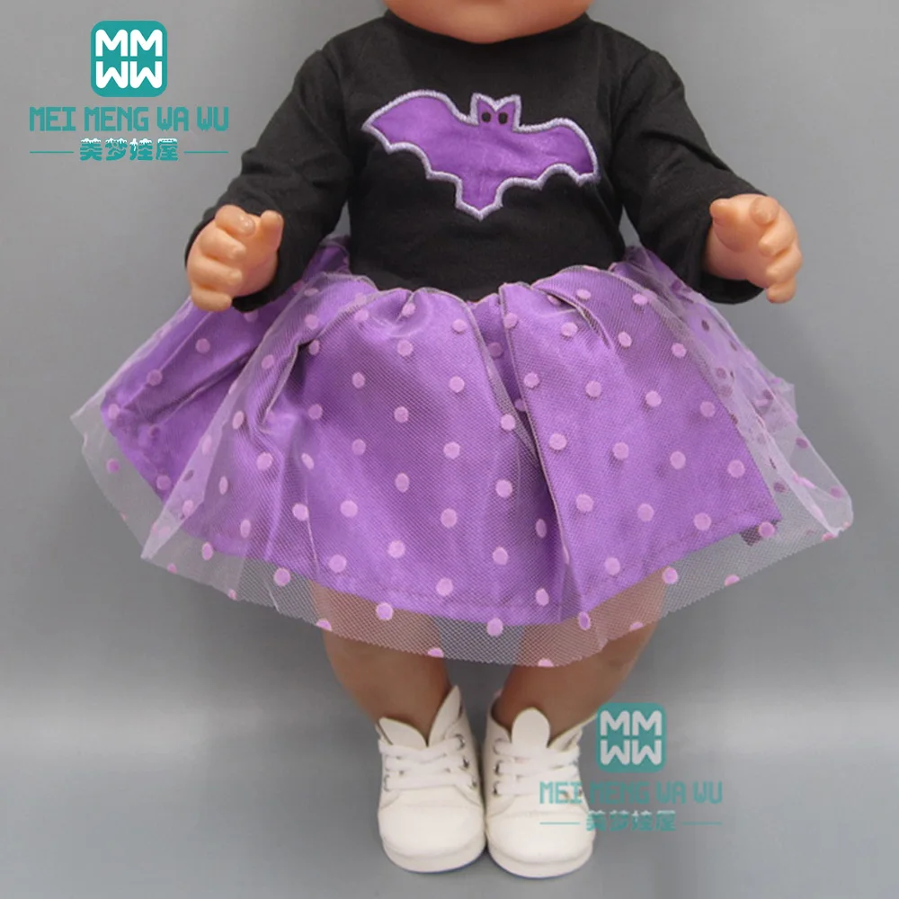 Одежда для куклы подходит 43 см игрушка новорожденная кукла и американская кукла розовая роза детское плюшевое платье принцессы