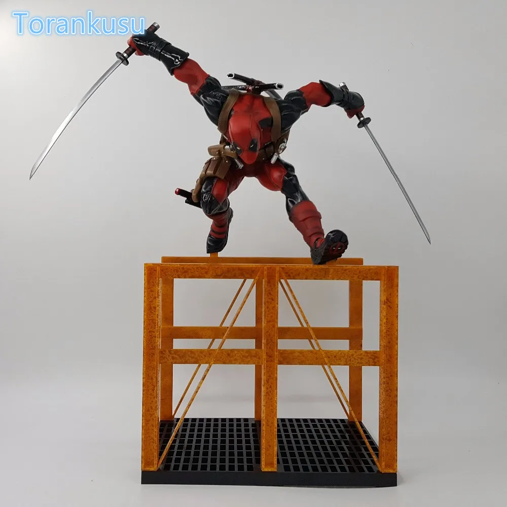 

Deadpool Action Figure Deadpool Hurdling PVC Model Toy Anime Movie X Men Deadpool Wade Winston Collectible Model Doll
