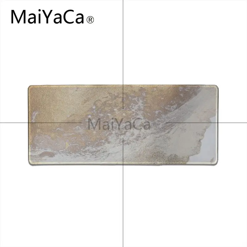 Новый дизайн современная игровая мышь MaiYaCa из искусственного золота с мраморным