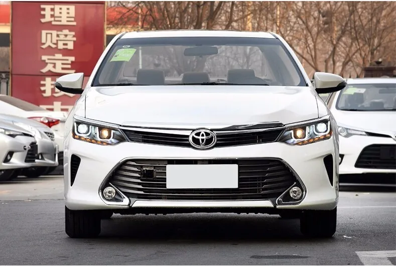 Автомобильный Стайлинг для Toyota Camry фары- Camry V55 СВЕТОДИОДНЫЙ Фонарь СВЕТОДИОДНЫЙ drl Объектив двойной луч H7 HID Xenon