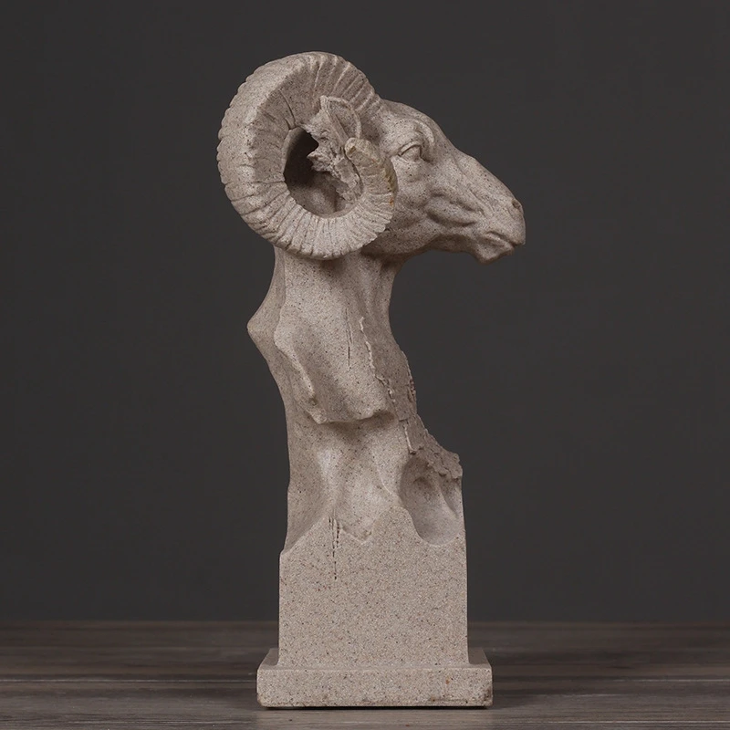 Статуэтка для домашнего декора из смолы козы декора|craft cabinet|craft figurinescraft resin |