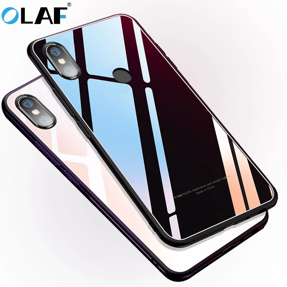 

Olaf tempered glass phone case for Xiaomi Redmi 5 Plus Redmi Note 5 6 Pro 7 Hard Glass Case for Xiaomi Mi 9 Se Mi 8 Mi 6 Case